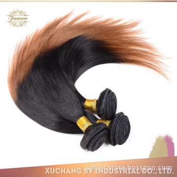 Brazilian ombre hair Silky Straight Wholesale 100% human hair